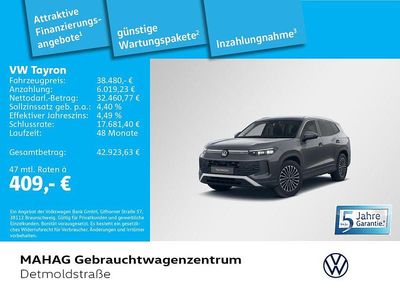 Delfingrau metallic Gebraucht 2025 VW Tayron Life SUV | 38.480 €