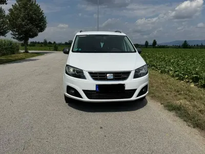 Gebraucht Seat Alhambra FR-Line 220 PS (161 kW) 2018 Weiß Van / Kleinbus