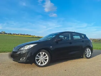 Używany Mazda 3 Sports-Line 151 KM (111 kW) 2010 Czarny Sedan/Limuzyna