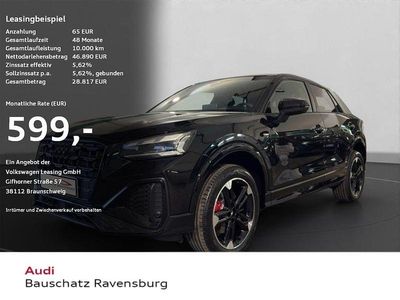 Mythosschwarz Neu 2025 Audi Q2 S-Line SUV | 46.890 € (Teuer)