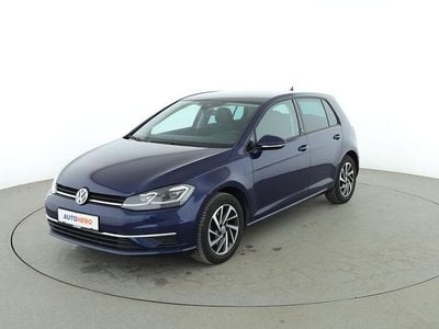 Gebraucht VW Golf VII Sound 125 PS (91 kW) 2018 Blau Limousine