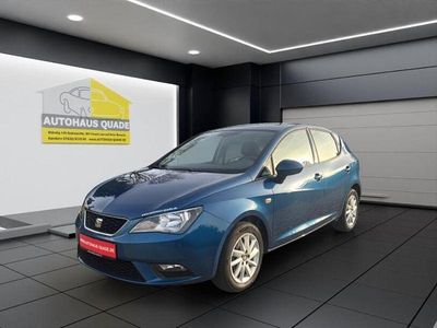 Gebraucht Seat Ibiza Sun 69 PS (50 kW) 2015 Azul/blue apolo Kleinwagen