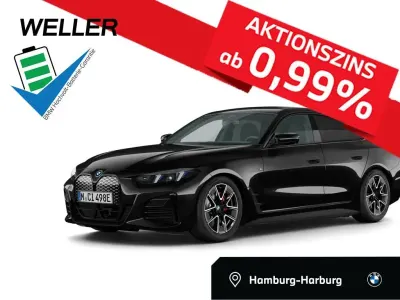 Gebraucht BMW i4 M Sport 250 kW (340 PS) 2025 Black sapphire (schwarz) Limousine