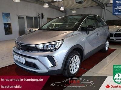 Gebraucht Opel Crossland X Elegance 131 PS (96 kW) 2021 Kontrast grau/quarz silber SUV