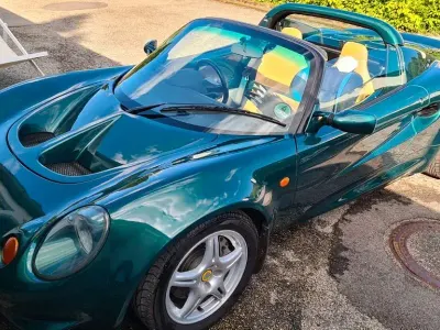 Używany Lotus Elise 120 KM (88 kW) 1997 Zielony Kabriolet