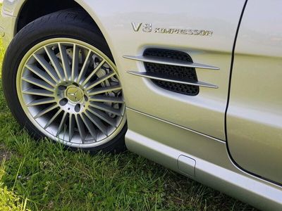 gebraucht Mercedes SL55 AMG Kompresser V8 AMG Cabrio Leder