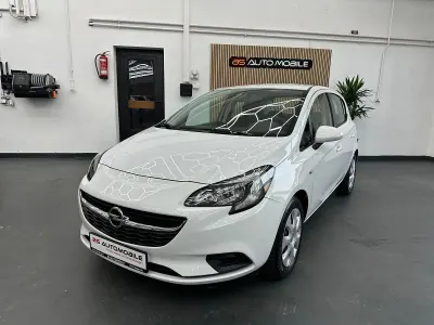 Gebraucht Opel Corsa Edition 90 PS (66 kW) 2015 Weiß Kleinwagen