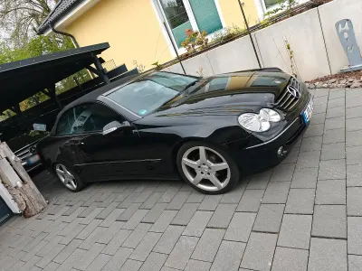 Brugt Mercedes CLK200 AMG 163 HK (119 kW) 2005 Sort Cabriolet