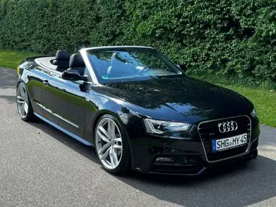 Gebraucht Audi A5 Cabriolet S-line plus 190 PS (139 kW) 2016 Schwarz Cabrio