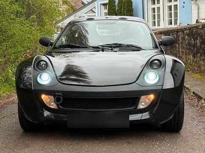 Second-hand Smart Roadster 45 CP (33 kW) 2004 Negru Cabrio