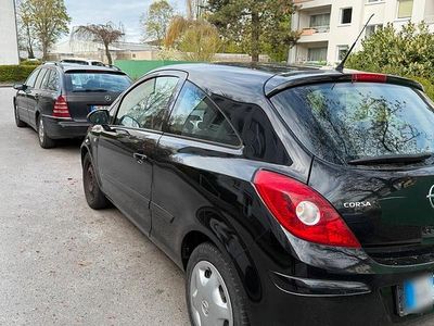 Gebraucht Opel Corsa 59 PS (43 kW) 2007 Schwarz Kleinwagen