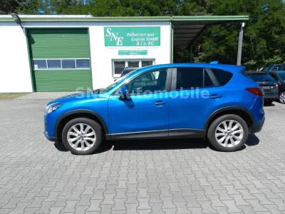 Gebraucht Mazda CX-5 Sports-Line 175 PS (128 kW) 2012 Blau SUV