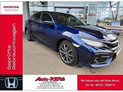 Gebraucht Honda Civic Executive 126 PS (92 kW) 2021 Obsidian blue pearl Limousine