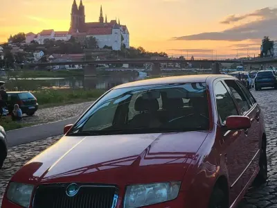 Gebraucht Skoda Fabia 100 PS (73 kW) 2001 Rot Kombi
