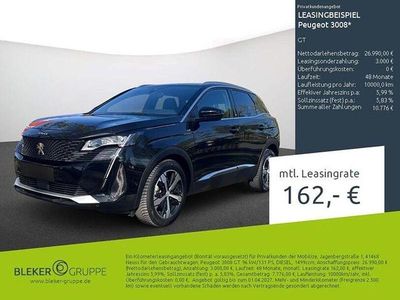 Usata Peugeot 3008 GT 131 CV (96 kW) 2024 Nero SUV
