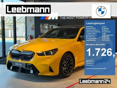 Nuova BMW M5 Performance 795 CV (584 kW) 2026 Giallo Berlina