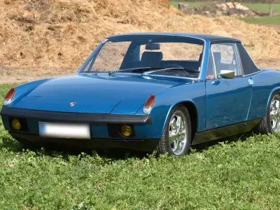 Gebraucht Porsche 914 101 PS (74 kW) 1974 Blau Cabrio
