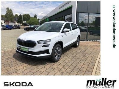 Gebraucht Skoda Karoq Tour 150 PS (110 kW) 2025 Weiß (moonweiss metallic) SUV