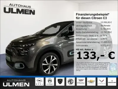Gebraucht Citroën C3 PureTech 110 PS (80 kW) 2023 Grau Kleinwagen