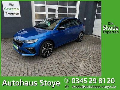 Gebraucht Skoda Scala Monte Carlo 150 PS (110 kW) 2025 Blau Kleinwagen