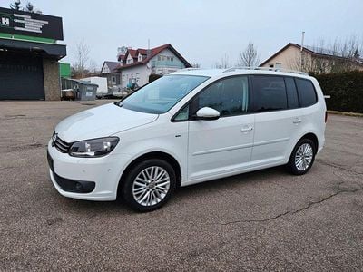 Gebraucht VW Touran Cup 105 PS (77 kW) 2014 Pure white Van / Kleinbus