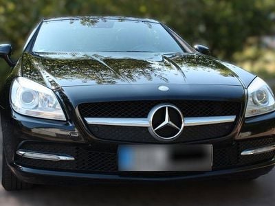 Usata Mercedes SLK200 184 CV (135 kW) 2011 Nero Cabrio