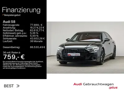 Gebraucht Audi S8 Ambiente 571 PS (419 kW) 2023 Schwarz Limousine