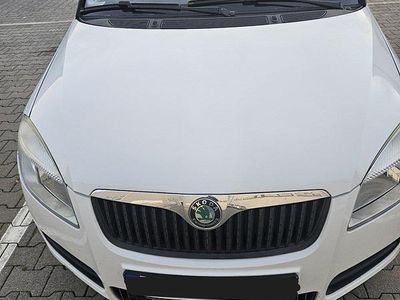 Gebraucht Skoda Fabia 69 PS (50 kW) 2009 Weiß Kleinwagen