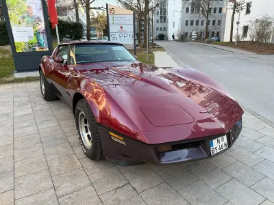 Gebraucht Corvette C3 190 PS (139 kW) 1981 Rot Coupé