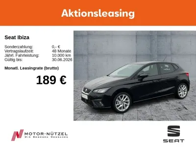 Nouvelle Seat Ibiza FR 116 ch (85 kW) 2026 Noir Citadine