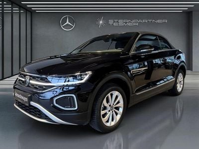 Gebraucht VW T-Roc Cabriolet Style 150 PS (110 kW) 2022 Schwarz Cabrio