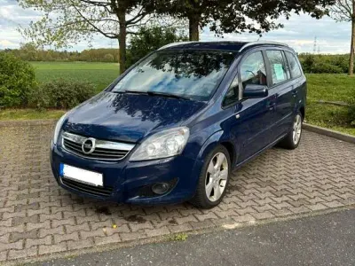 Gebraucht Opel Zafira Family 125 PS (91 kW) 2012 Blau Van / Kleinbus