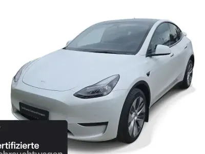 Gebraucht Tesla Model Y 273 kW (372 PS) 2022 Weiß SUV