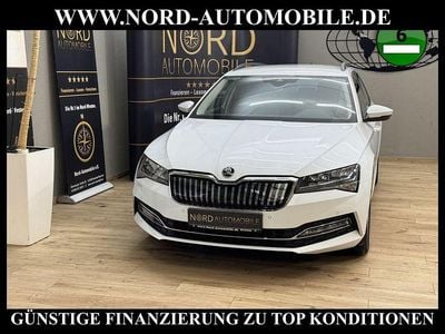 Gebraucht Skoda Superb Ambition 218 PS (160 kW) 2020 Moonweiss metallic (metallic) Kombi