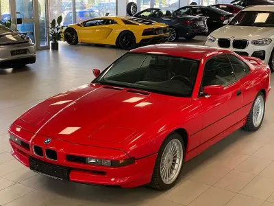 Gebraucht BMW 850 Performance 299 PS (219 kW) 1991 Brillantrot (308) Coupé
