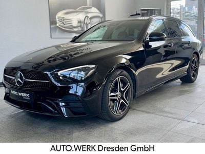 Schwarz Gebraucht 2023 Mercedes E200 Exclusive Limousine | 41.700 € (Fairer Preis)
