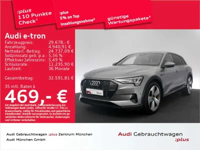 Gebraucht Audi e-tron S-Line 230 kW (313 PS) 2022 Grau SUV
