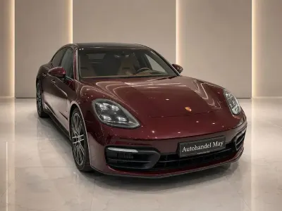 Gebraucht Porsche Panamera 4 462 PS (339 kW) 2021 Rot Limousine