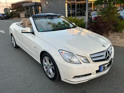 Gebraucht Mercedes E250 Avantgarde 204 PS (150 kW) 2011 Weiß Cabrio
