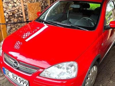 Gebraucht Opel Corsa Edition 80 PS (58 kW) 2006 Rot Kleinwagen
