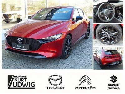 Neu Mazda 3 Homura-Line 140 PS (102 kW) 2026 Soul red crystal m Limousine