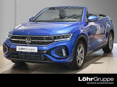 Gebraucht VW T-Roc Cabriolet R-line 150 PS (110 kW) 2022 Blau Cabrio