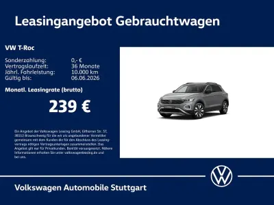 Occasion VW T-Roc Life 150 ch (110 kW) 2025 Gris SUV