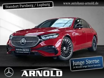 Gebraucht Mercedes E200 AMG line 204 PS (150 kW) 2025 Manufaktur patagonienrot (metallic) Limousine