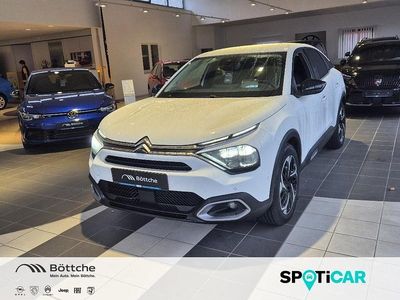 Gebraucht Citroën C4 PureTech 131 PS (96 kW) 2023 Lack weiss banquise/typ aussenverkleidung spiegel flach standard Limousine