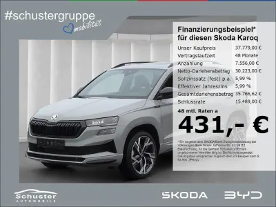 Gebraucht Skoda Karoq SportLine 150 PS (110 kW) 2026 Grau SUV