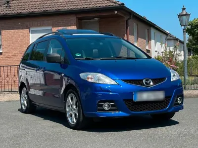 Gebraucht Mazda 5 140 PS (102 kW) 2008 Blau Van / Kleinbus