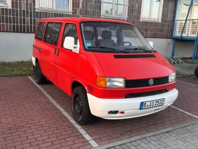 Używany VW T4 116 KM (85 kW) 1996 Czerwony Van