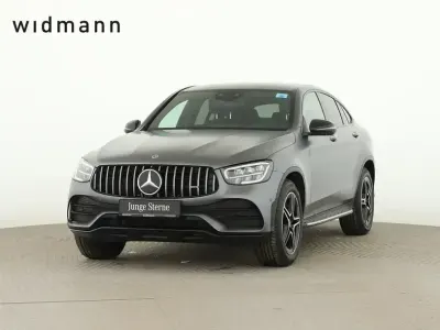 Używany Mercedes GLC300e AMG 306 KM (225 kW) 2022 Szary Coupe