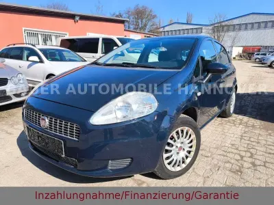 Gebraucht Fiat Grande Punto Active 65 PS (47 kW) 2009 Blau Kleinwagen